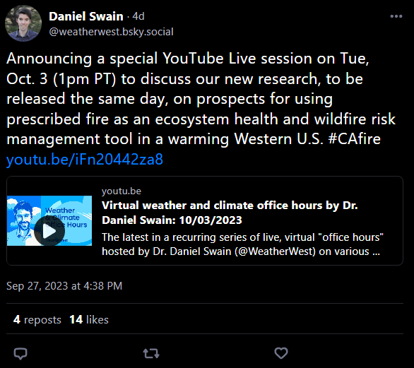 Cloudy with a chance of awesome